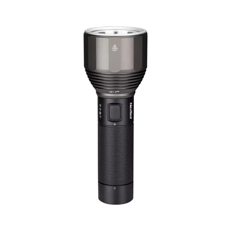 Outdoor Strong Light Flashlight Long-range Rechargeable Led Xenon Lamp Highlighting Hand-held Flashlight