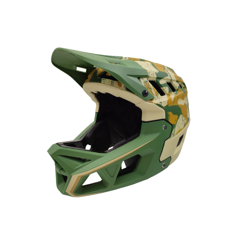 Adjustable Outdoor Protective Sports Adult Custom Downhill MTB Bike Helmet Safety Full Face Helmet For Enduro All-mountain Trail