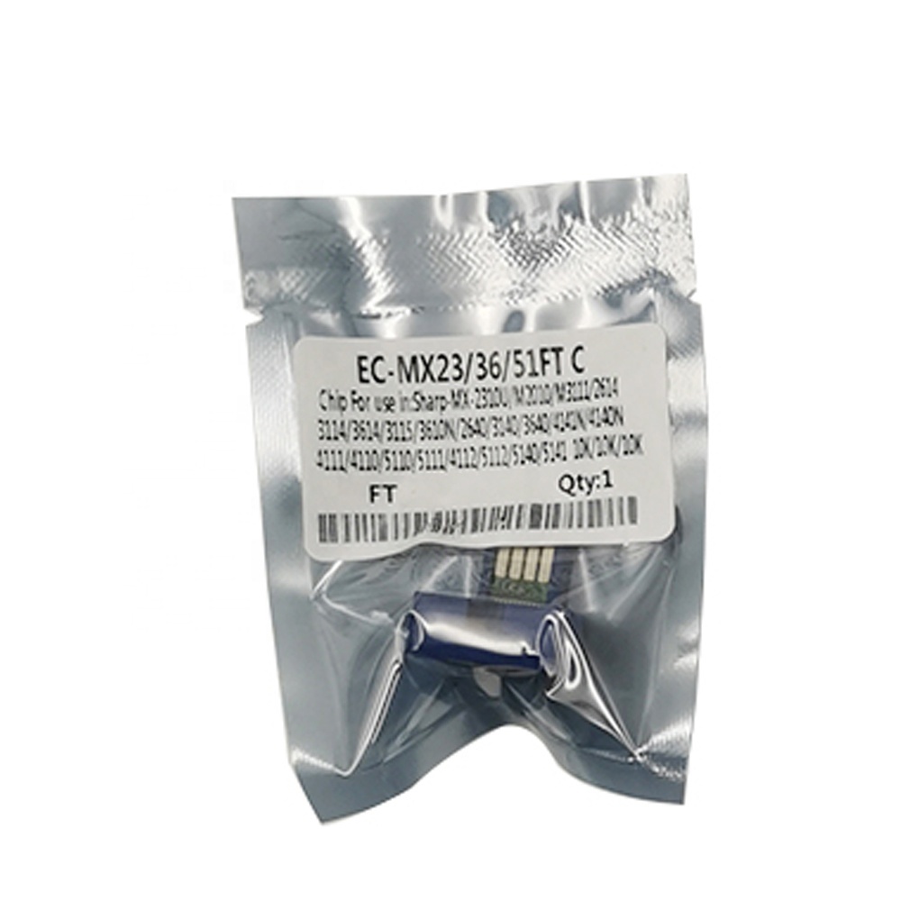 Compatible Sharps MX23/36/51 MX 2310 2616 3111 3116 3110 3140 2018 2318 3128 2338 2638 3138 Toner chip CMYK