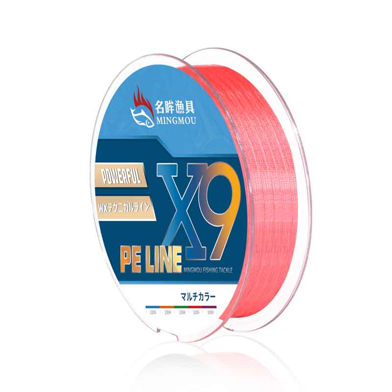 Super Power Smooth Pe 9 Strands Pe Braided Ocean Soft Fishing Line 100m