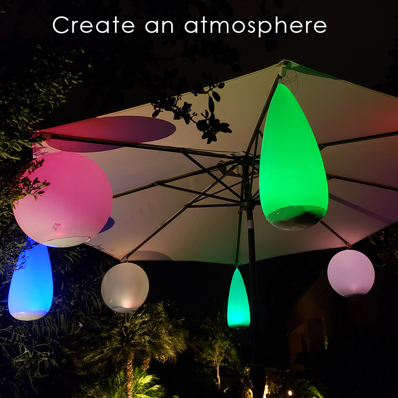 Floating Solar LED Luminous Inflatable Ball Light Multi Color Changing Swimming Pool Waterproof Decoration Underwater Lamp