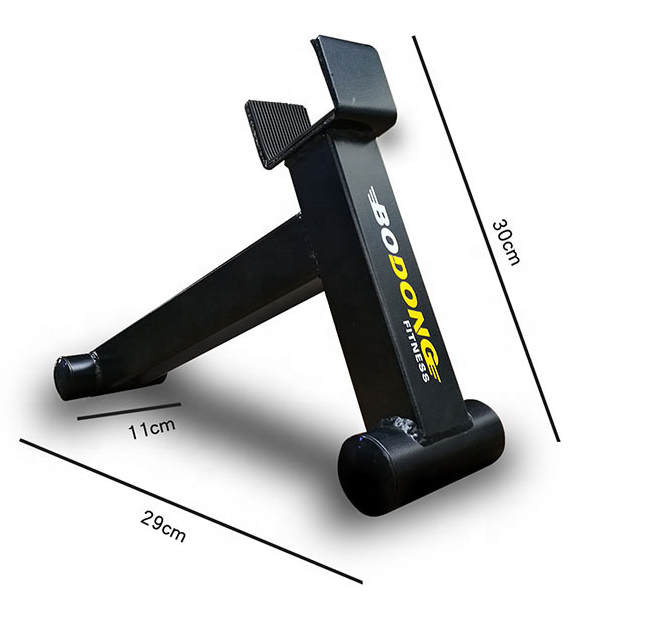 Gym fitness equipment barbell holder deadlift barbell jack weight lifting accessories heavy duty barbell rack