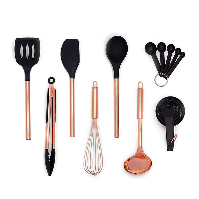 Hight Quality 16Pcs Silicone Cooking Utensil Set Non-Stick Heat Resistant With Spatula Best Kitchen Cookware Tool