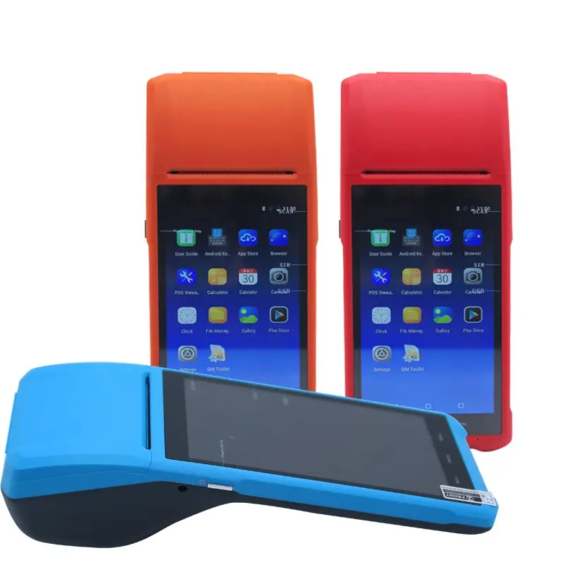 Q3 NFC Wifi BT GPS GSM ручной android принтер pda с терминалом сканер штрих-кодов сборщик данных