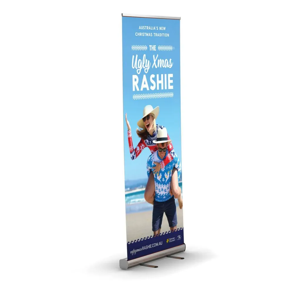 Factory price Aluminum Roll Up Banner Display Stand Retractable Banner For Advertising
