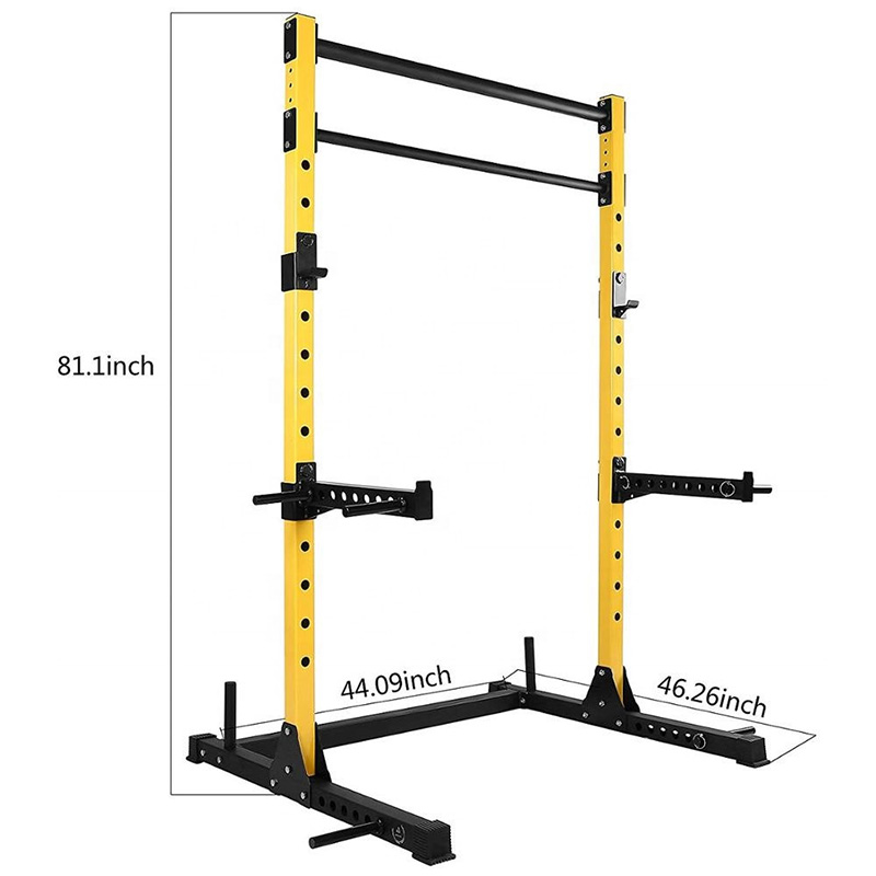 Multifunctional Squat Rack Pull Up Indoor Strength Training Fitness Bodybuilding Equipment