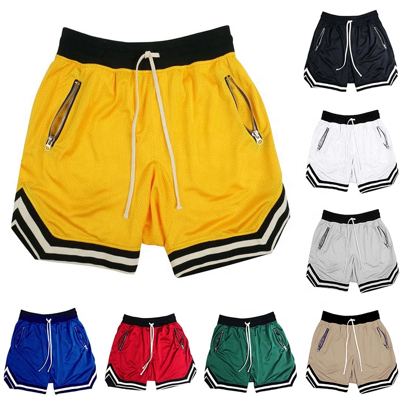 Top Selling Products 2021 Wholesale Workout Clothing Men's Shorts Dry-Fit Summer Training Wear Mesh Custom Basketball Shorts