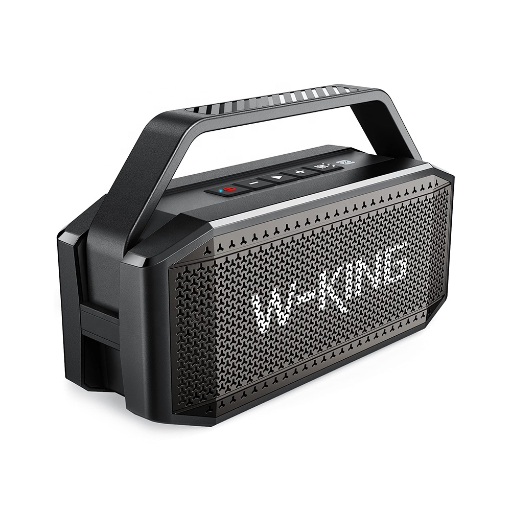 W-KING большой выход водонепроницаемый портативный Bluetooth динамик с ручкой, с наушники-вкладыши TWS с функцией