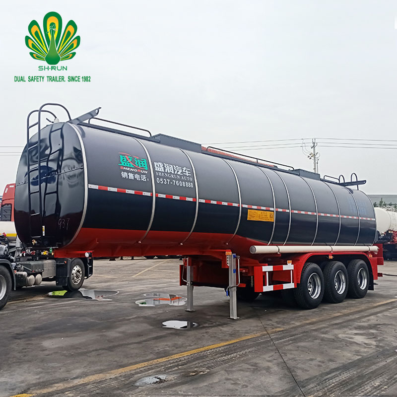 Special tank semi-trailer for asphalt oil transportation best-selling new products in Central Asia