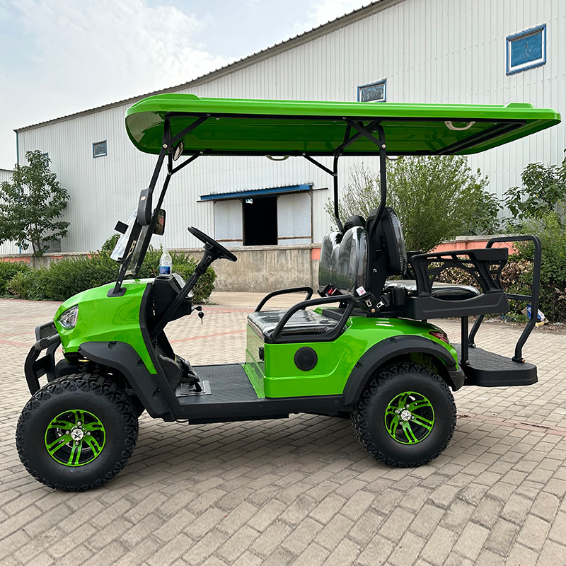 Factory's New CE Electric Golf Cart 2/4/6/8 Seater Off-Road Buggy For Sightseeing Solar Powered Electric Cart For Golf Course