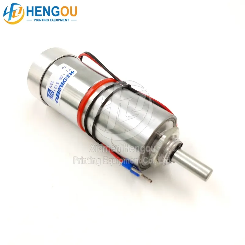 1 Piece China Post Free Shipping Hengoucn Offset Printing Machine DC 12V Motor for SM102 CD102 GTO52 Geared Motor 71.186.5121