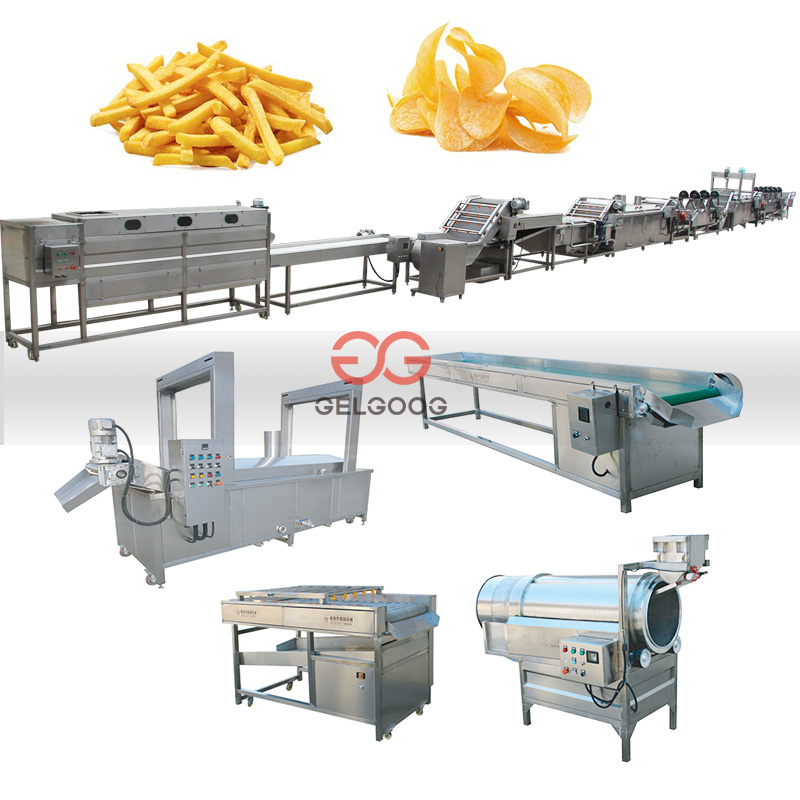 Автоматическая промышленная непрерывная большая запеченная машина Friers картофельный Чип производственная линия в Китае