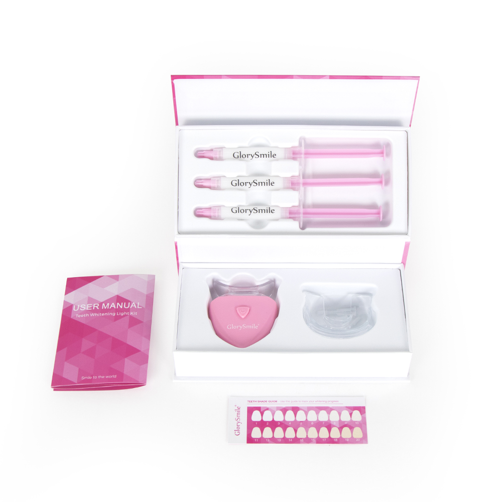 Cheap Wholesale Salon Luxury Smart Timer 10 Minutes Non Peroxide Teeth Whitening Kit For Sensitive Teeth