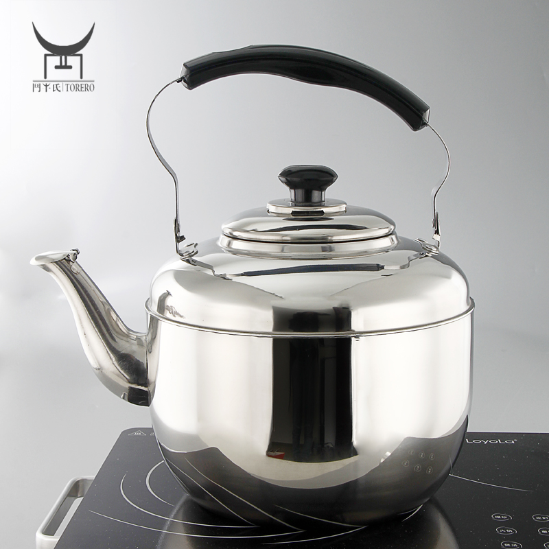 Factory Direct Stove Top Whistle Hot Water Tea Pot 201 Stainless Steel Whistle Tea Kettle