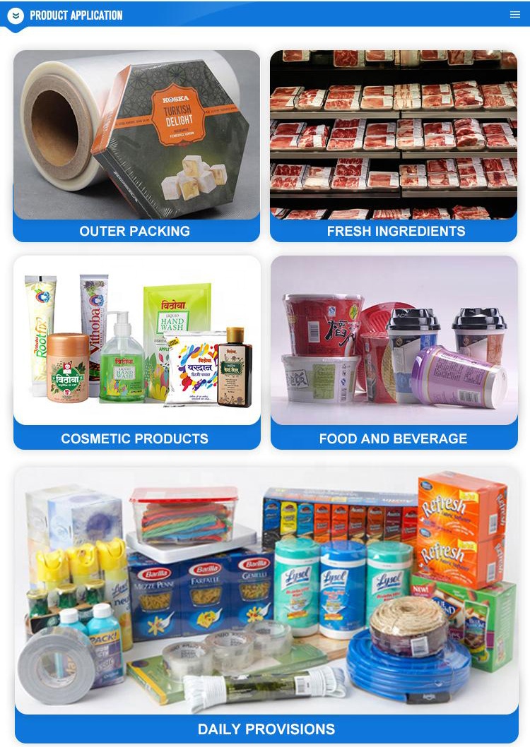 Factory price High quality customized pallet polyolefin pe cast hand stretch film roll wrapping goods transparent Film
