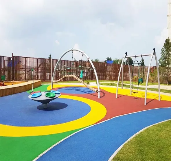 Running Track Usage EPDM rubber granules For Wet pour playground surface