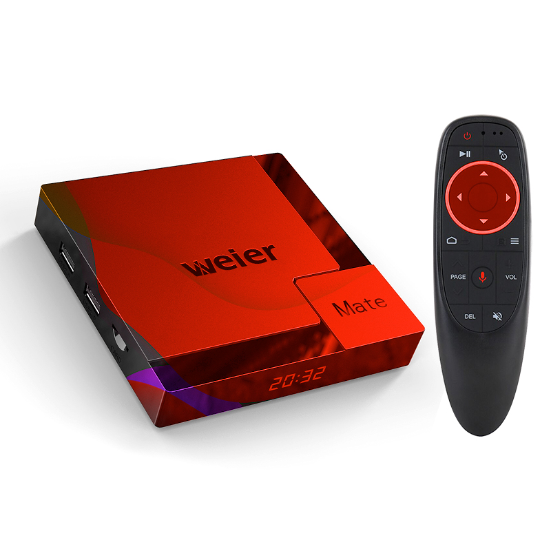 ТВ-приставка weier x96q Allwinner H313, android 10, 4 + 4 Гб
