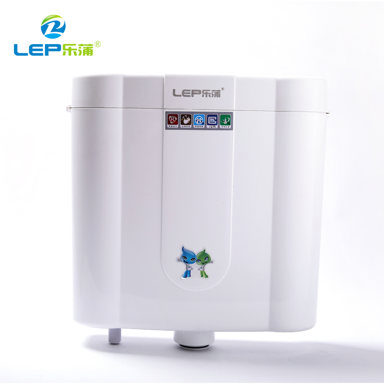 Rectangular eco-friendly plastic toilet water tank