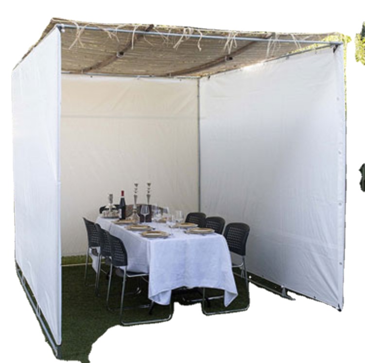 10 унций, 340 г/м2, дышащая холщовая палатка для sukkot/sukka (только ткань)