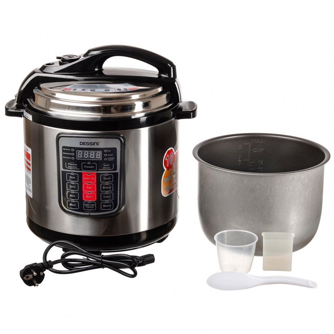 Multipurpose 10 in 1 Household Large Capacity Easy Operating Non-Stick Electric Pressure Cooker Automatic Rice Pressure Cooker