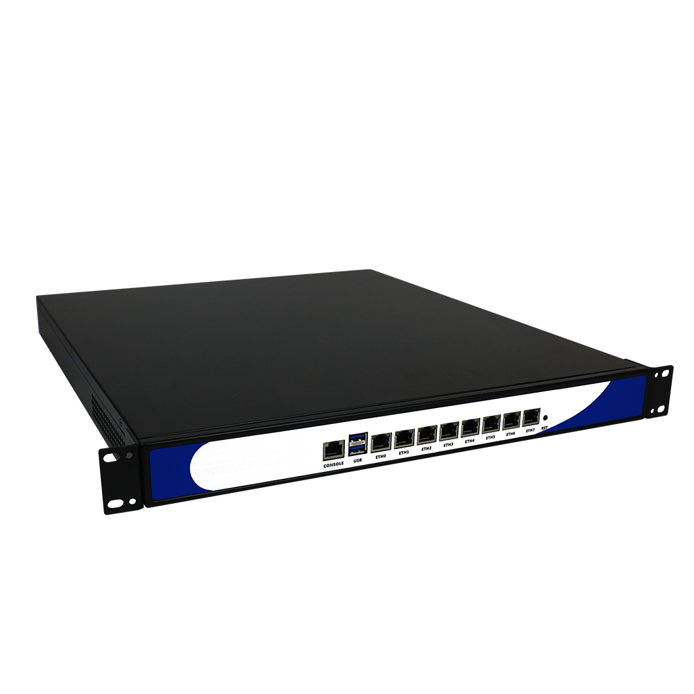 Iwill брандмауэр 1U 19 "структура сетевой безопасности intel core i3 i5 i7 6 портов брандмауэр AES-NI