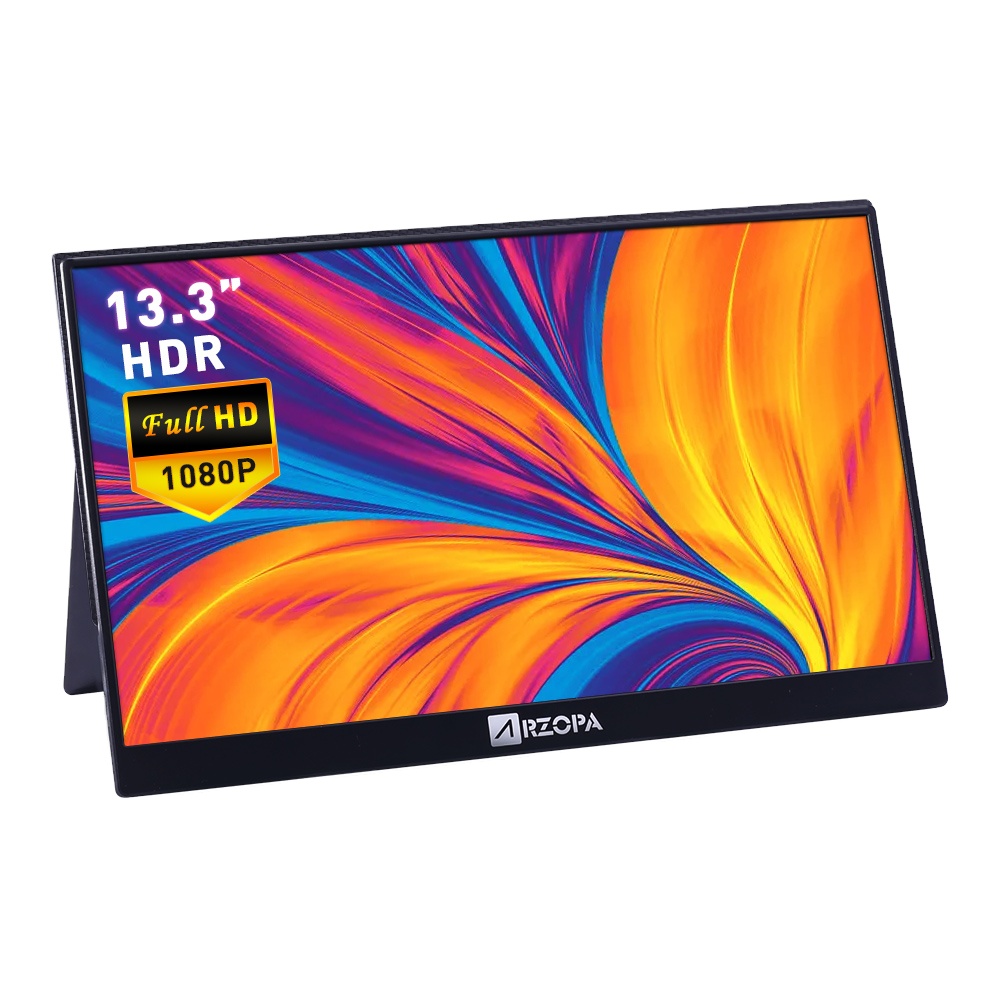 13,3 дюйма FHD 1920*1080 IPS экран для ухода за глазами игровой HDR FreeSync портативный монитор с 100% sRGB 300 нит 60 Гц