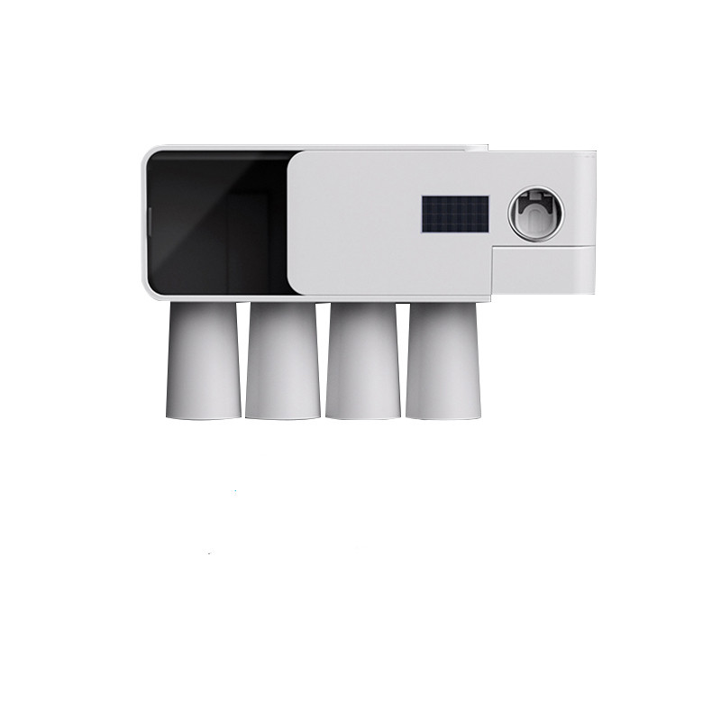 Настенный автоматический USB-стерилизатор зубной щетки с солнечной батареей