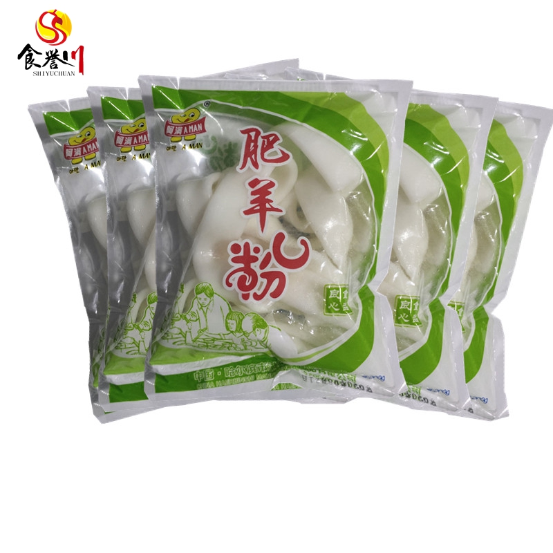 meokbang dongbei feiyangfen potato noodle Chinese instant noodle rice cake glutinous korea japan popular food