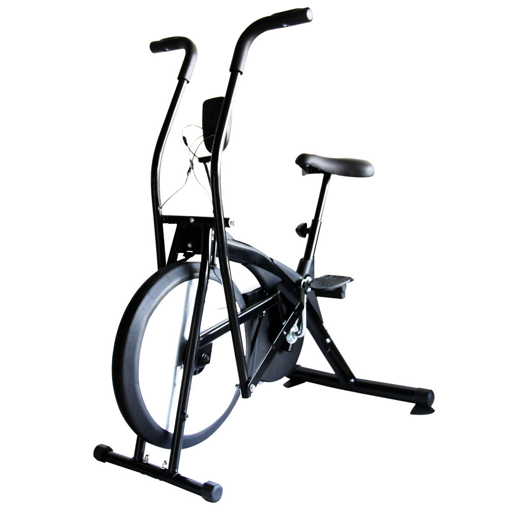 Indoor Airbike Silent Aerobic Fitness Bike Adjustable Custom Fan Air Bike Spin Bike Cycle Exercise Machine