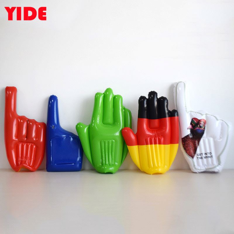 Promotional custom cheer giant inflatable advertising pvc cheering inflatable hand cheap hand