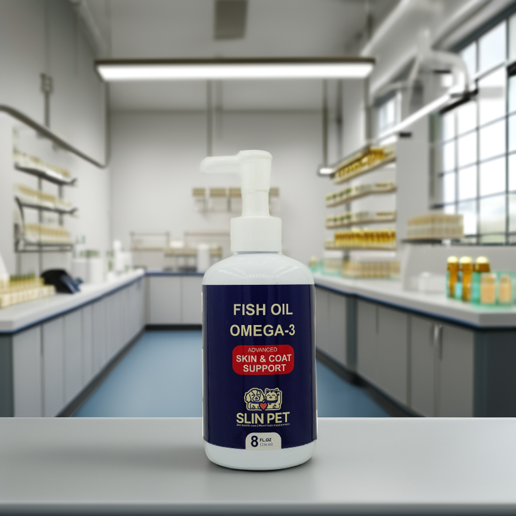 Natural Pet Fish Oil Supplement with DHA&EPA in OEM/ODM to Improve Skin&Coat, Joint Health for Dogs&Cats
