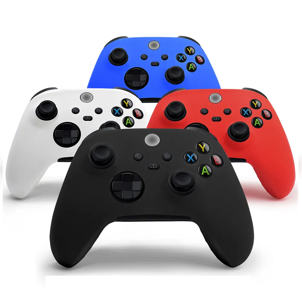 Силиконовый чехол, защитный чехол для геймпада Xbox серии X, гелевая Резина