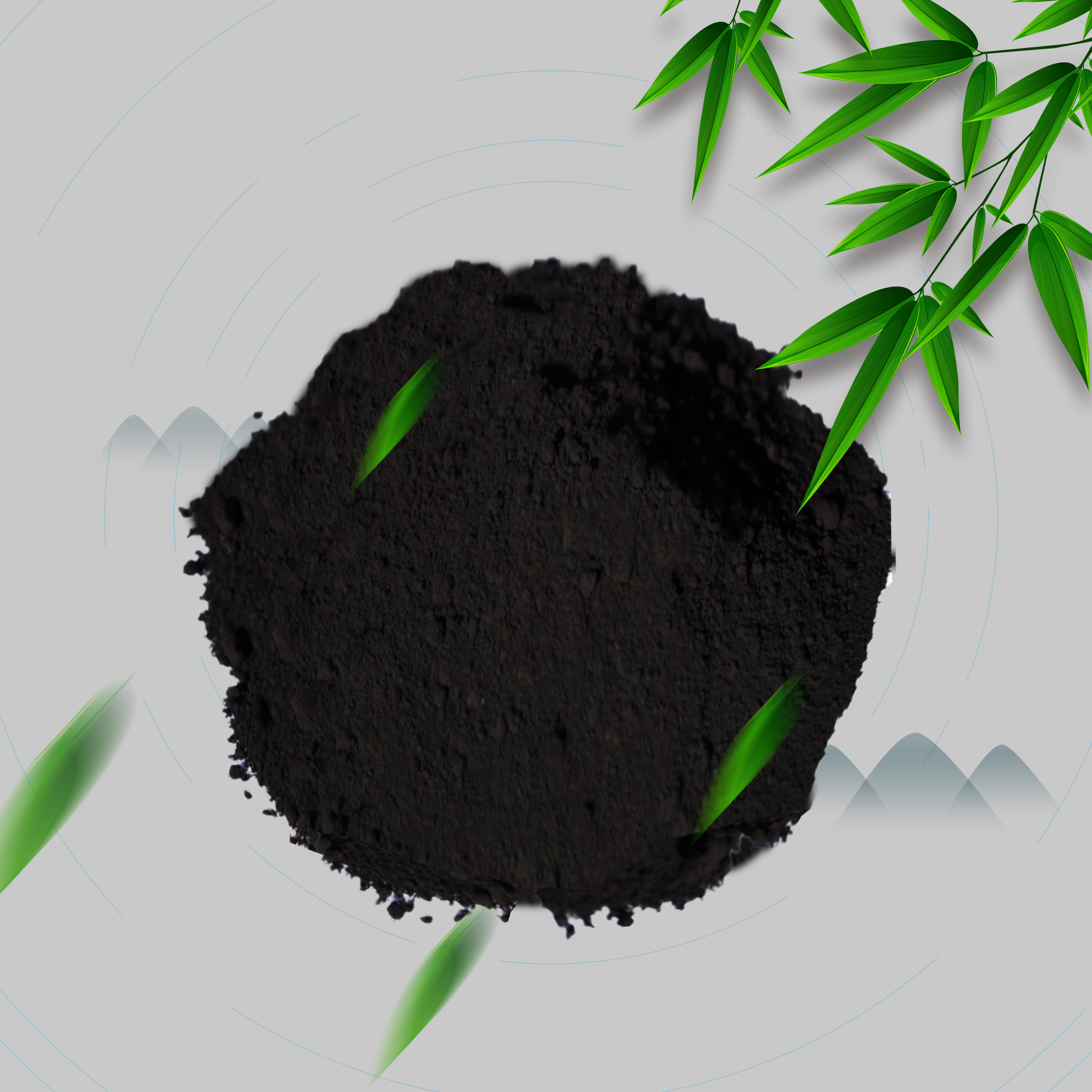 Wood Based Activated Charcoal Powder Natural Vegetable Carbon Black Pigment E153 Food Colorant For Collagen Casing