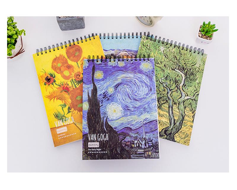 customized wholesale artist sketch book drawing notebook printing