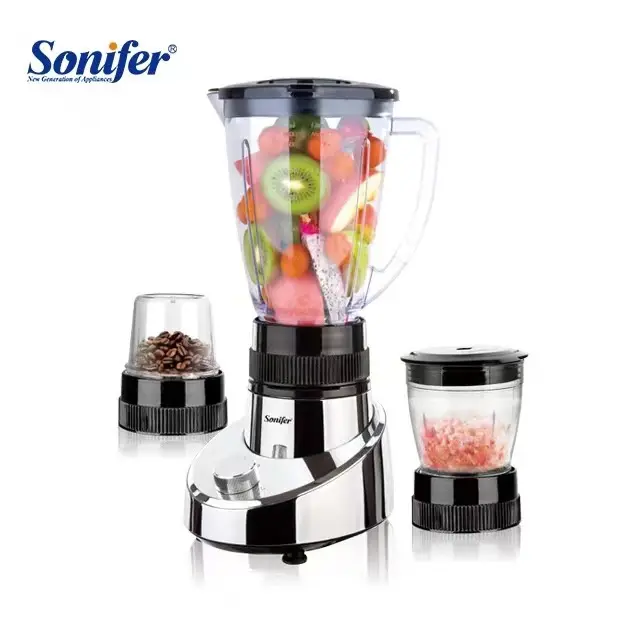 Sonifer SF-8016 kitchen appliances detachable plastic cup multi-function grinder meat 3 in 1 food chopper blender