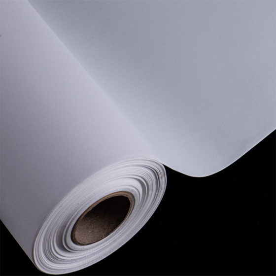 White Polyester Cotton Digital Prints Fabric Rolls Artist On Canvas