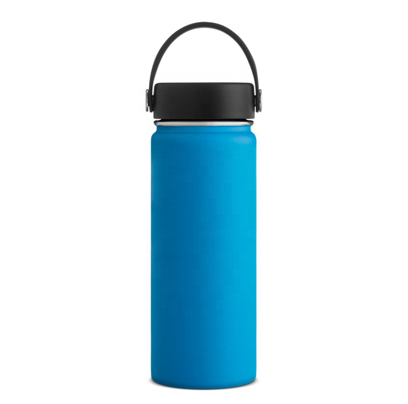 Заводская поставка Премиум 18oz 32oz 40oz Двойная Стенка нержавеющая сталь 304 Изолированная бутылка для воды с различными крышками гидрофляга