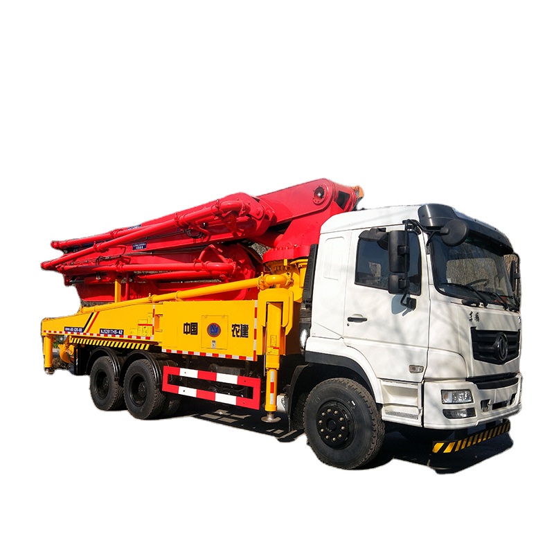 China mobile concrete pump truck concrete boom pumps for sale