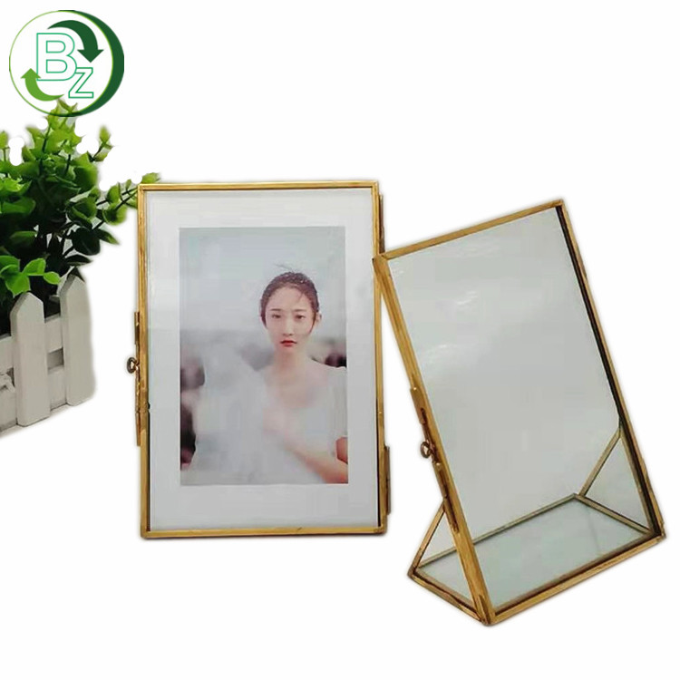 Хит продаж, прозрачные зеркальные Фоторамки из стекла с цветами для свадьбы, юбилея