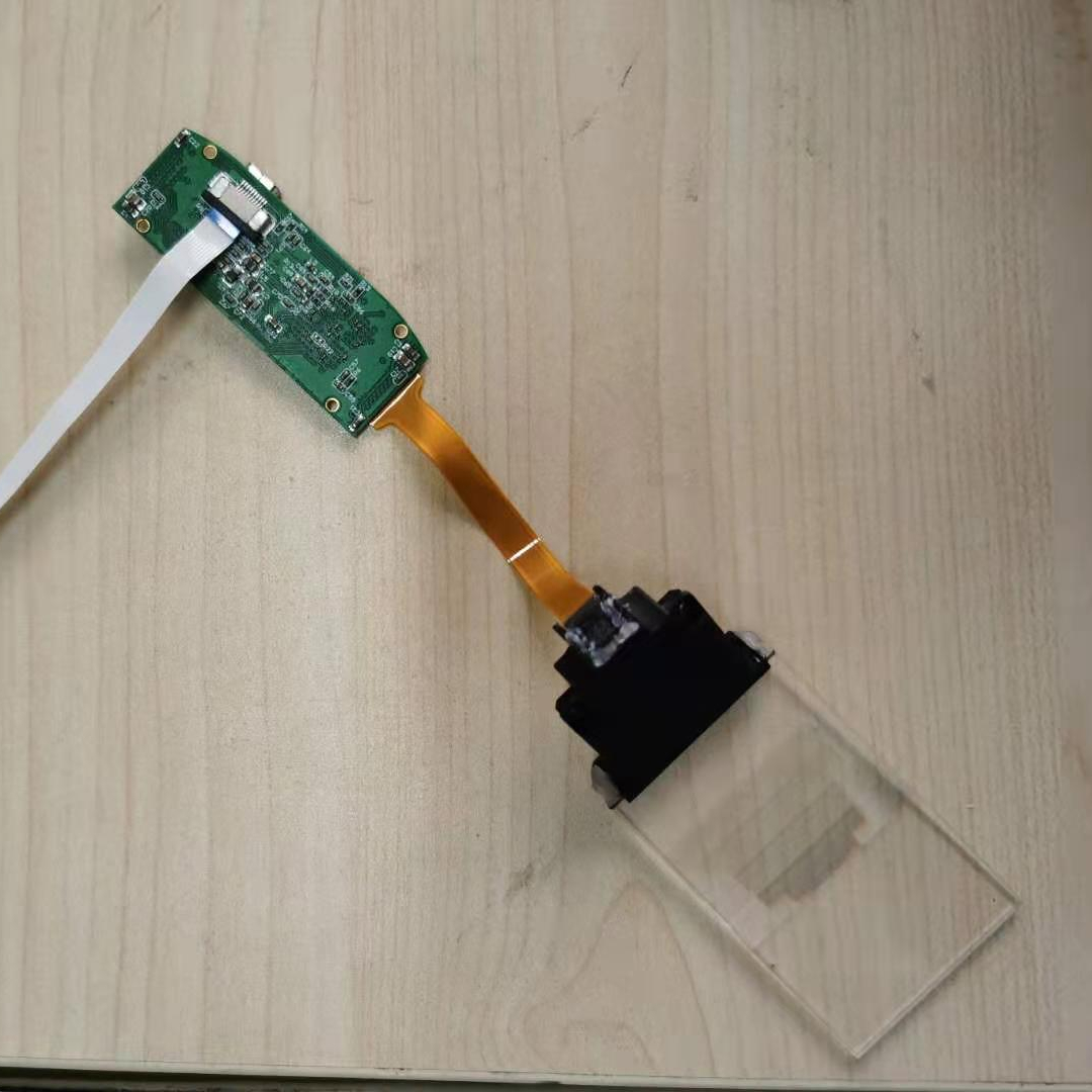 Оптические прозрачные очки с OLED дисплеем Waveguide M2010. 0,23 дюйма для тестирования исследований и разработок с приводной платой
