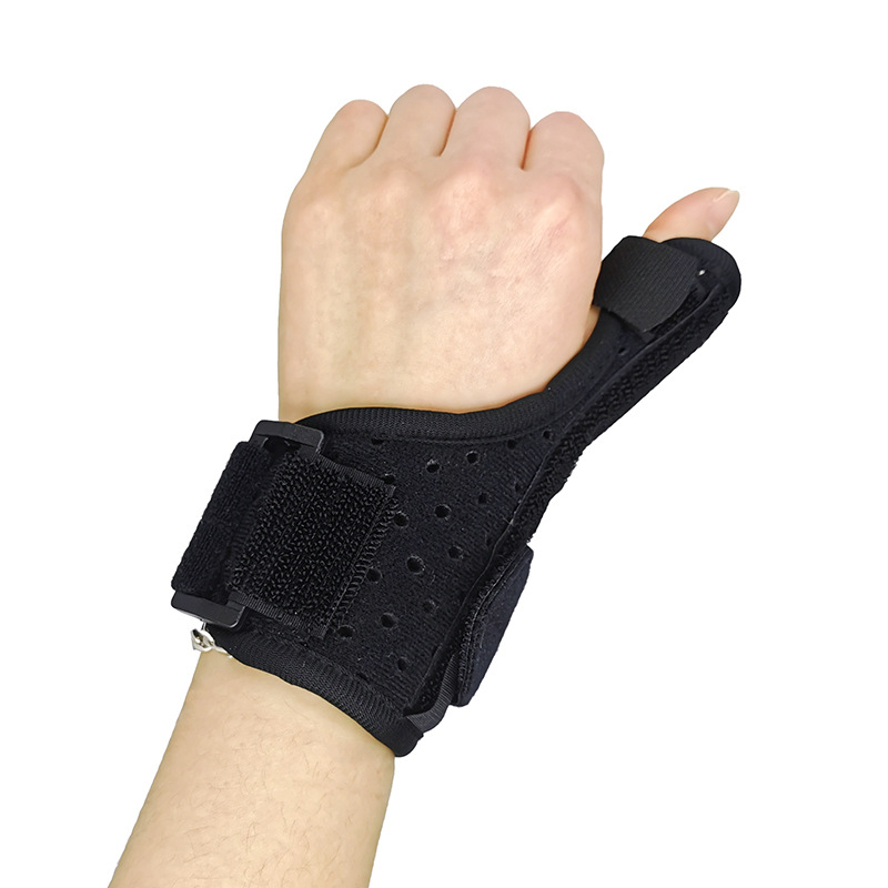 High quality customization wrist brace tenosynovitis steel plate protecting bush adjustable thumb corrector protector