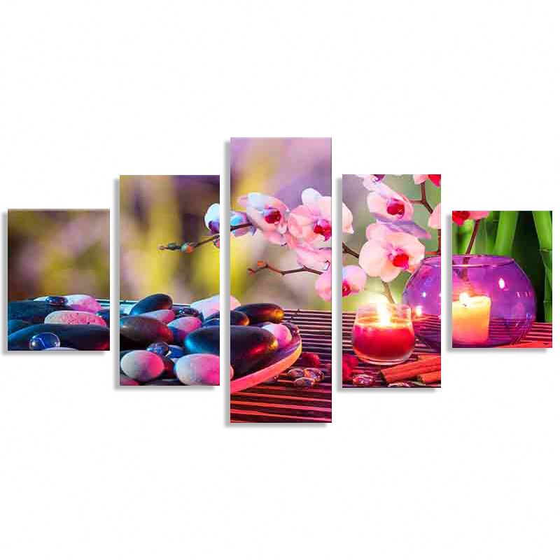 HD Flower Canvas Panel Custom Decorative Painting Decoration Landscape Picture Prints