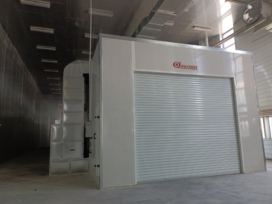 CE Approved Diesel Heating Auto Paint Booth