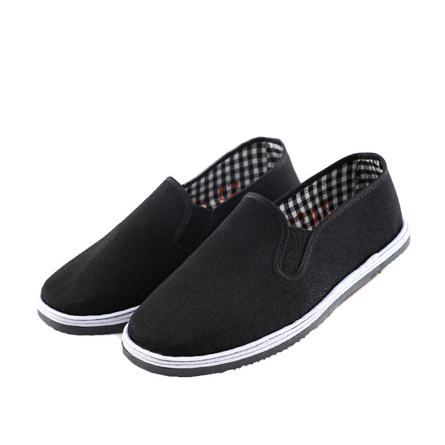 Comfortable Chinese Traditional Handmade Canvas Shoes Breathable Beijing Cloth Shoes