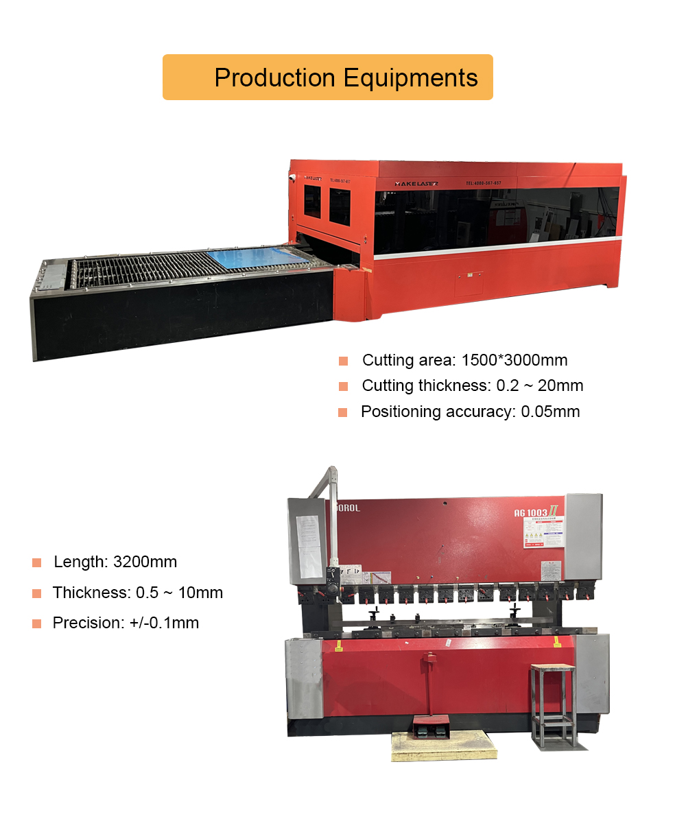 OEM Stainless Steel Aluminum Bending Stamping Work Enclosure Case Chassis Cabinet Sheet Metal Processing Parts Welding Service