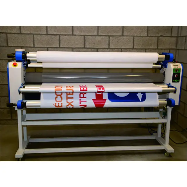 170cm Hot and Cold Laminating Machine Vinyl/Poster/Printing Paper Roll to Roll Electric Automatic Laminator