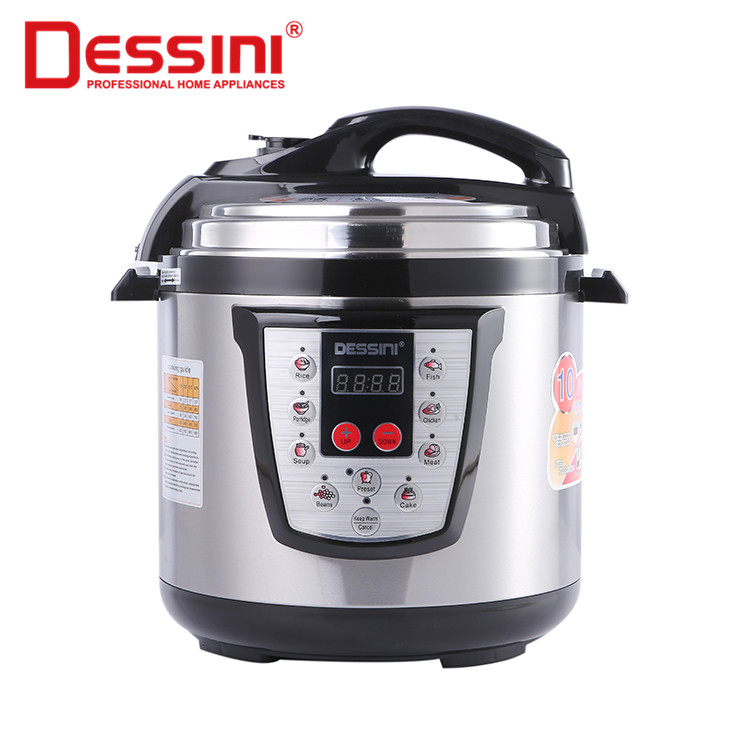 DESSINI Hot sale home kitchen 6 L multifunctional nonstick inner pot electric pressure rice cooker