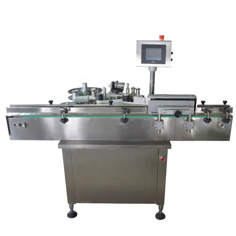 Vertical Self-Adhesive Glue Flat Bottle Labelling Machine With Applicator