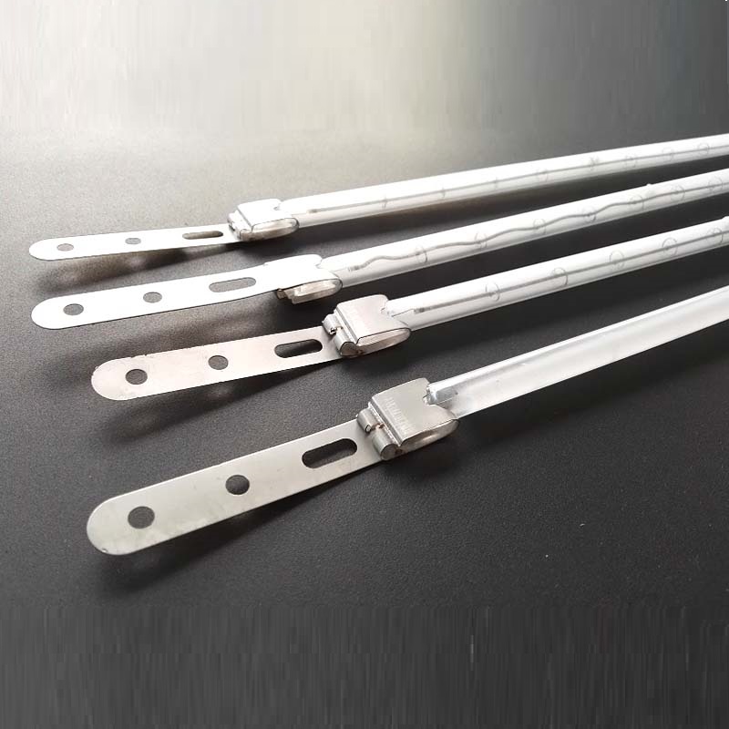 IR Heater lamps 2000W 347mm 361I Stainless Steel Head Connector Infrared IR Heating Lamp