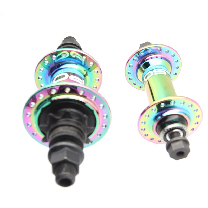 28/32/36 Hole 72Hd BMX Disc Brake Hub Aluminum Quick Release/Thru Axle Bike Hub Compatible 8-11 Speed
